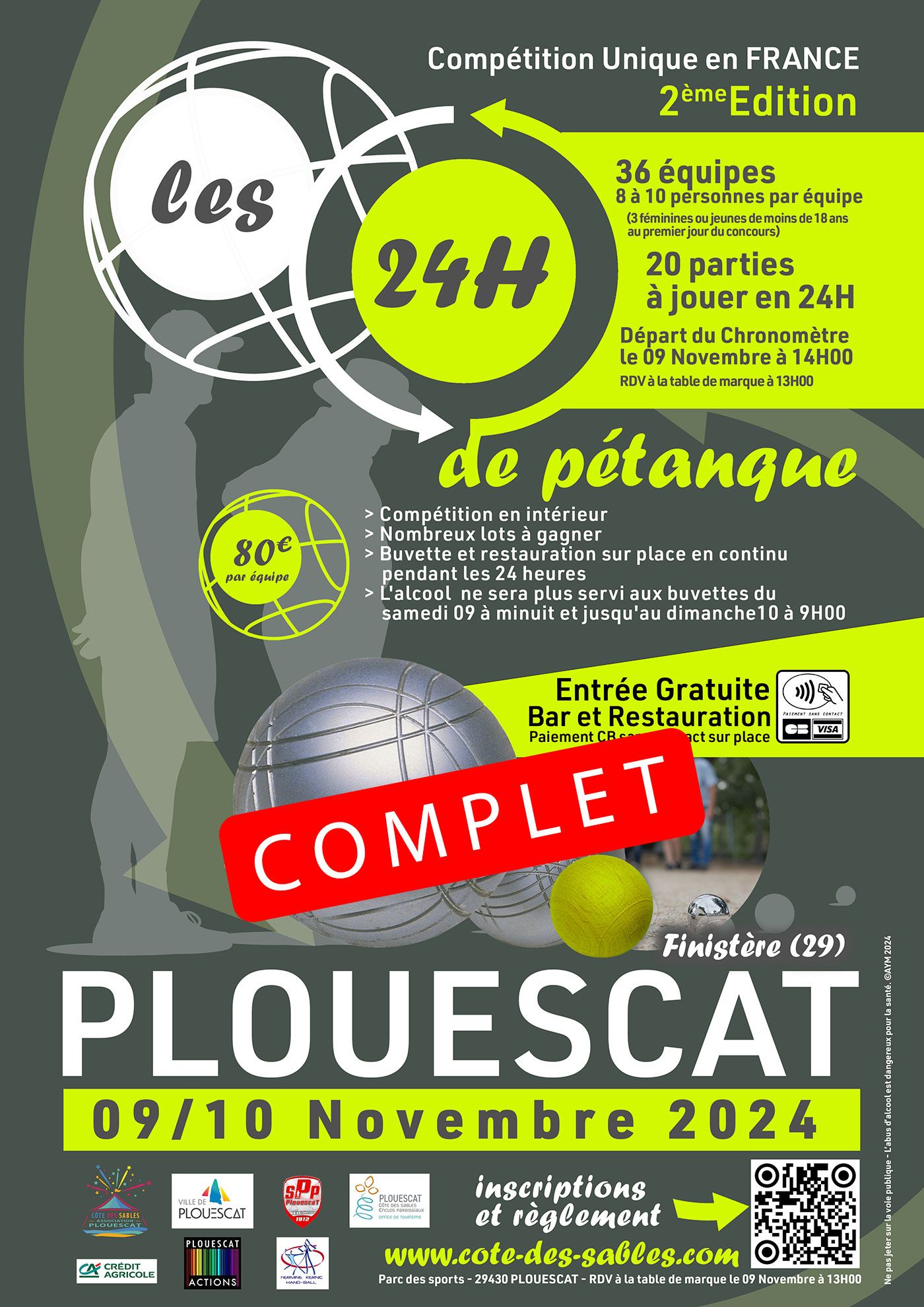 24 H de pétanque 2024 Plouescat